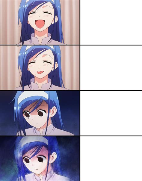 anime meme template blank