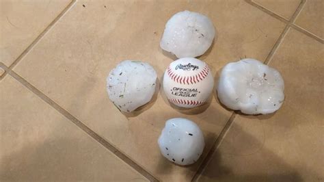Destructive Hail Storm Slams Northern Texas Abc News