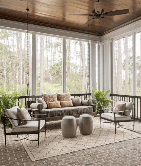 The Best Flooring Option For Screened Porches Porch Area