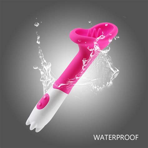 Clit Licking Tongue Sucking Vibrator G Spot Oral Massager Sex Toys For