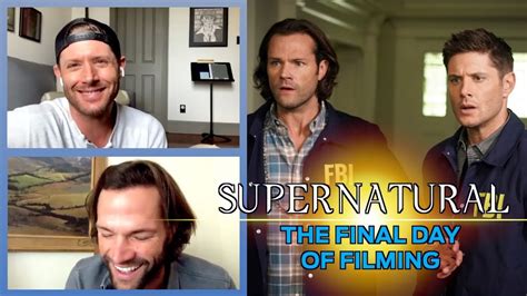 Supernatural Stars Talk Last Day Of Filming Final Season Interview Part Tvline Youtube