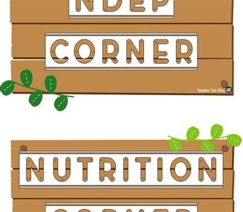 Teacher fun files: subject labels free layout