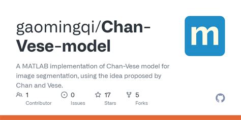 Github Gaomingqichan Vese Model A Matlab Implementation Of Chan