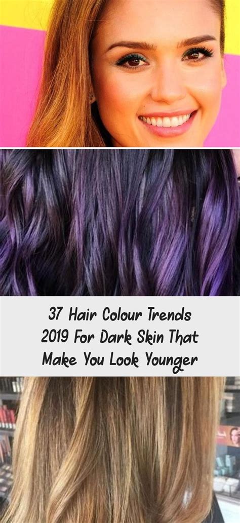 This article originally appeared in our print magazine. 37 Hair Colour Trends 2019 For Dark Skin That Make You Look Younger in 2020 | Hair color trends ...