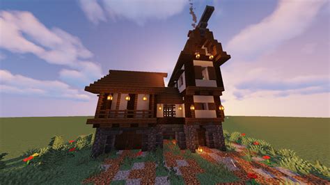 Heres My Medieval House Design Rminecraft