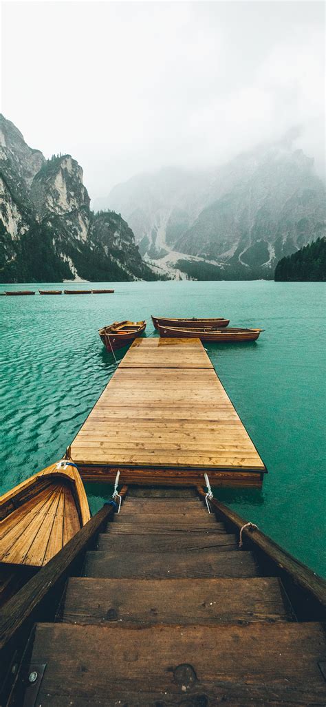 Lago Di Braies From Ios 14 Concept By Ispazio Wallpapers Central
