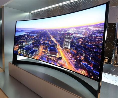 80 Inch Tv Set Up Samsung Television 4k Curved Tv Uhd Tv Cool