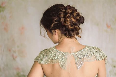 Richly Textured Shoulder Necklace Bridal Bolero Fashion Necklace
