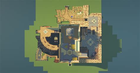 Majoras Mask Clock Town Minecraft Map