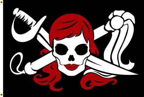 Pirate Queen Pirate Flag Pirate Art Pirate Woman