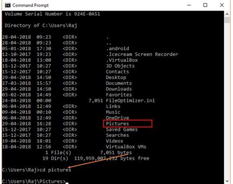 How To Change Directory In Cmd On Windows 10 Via Command Line