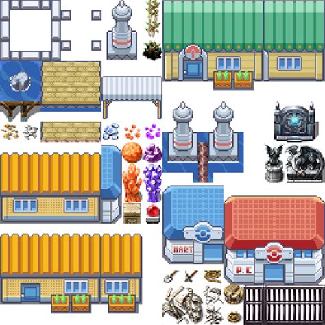 Pokemon Assets For Rmmv Rpg Tileset Free Curated Assets For Your Rpg Maker Mv Games In