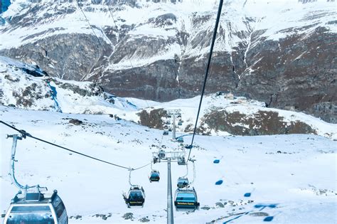 Free Stock Photo Of Ski Lifts In Mountains