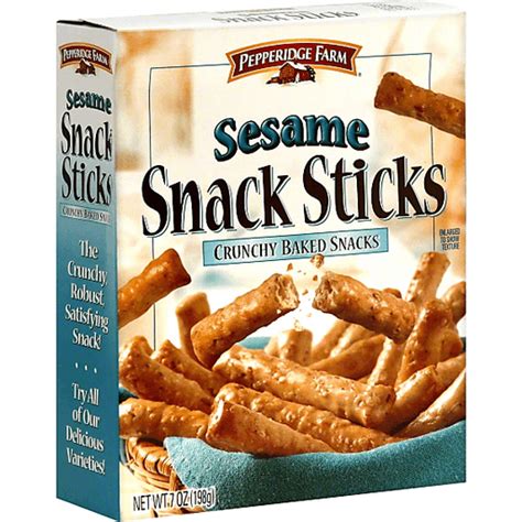 Pepperidge Farm Snack Sticks Sesame Snacks Chips And Dips Phelps Market