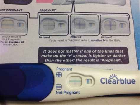 Clearblue Pregnancy Test Evaporation Line Pregnancy Test