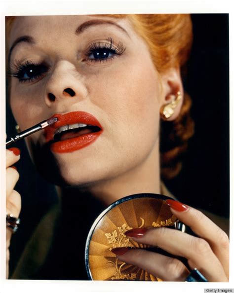Lucille Balls Retro Beauty Look Is No Laughing Matter Photos Huffpost