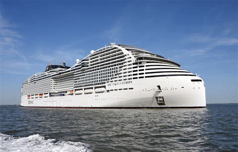 Msc Cruises Sees Best Month Ever With Record Bookings