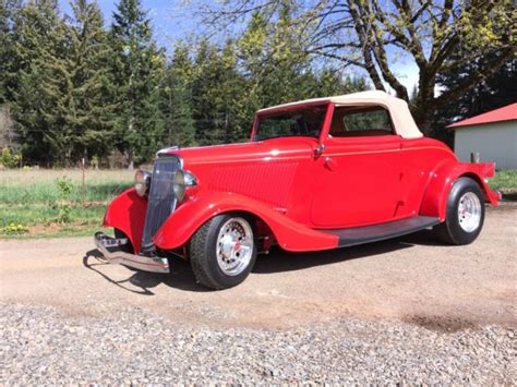 1934 Ford Custom 2 Door Cabriolet Toby Keith Hot Rod For Sale In