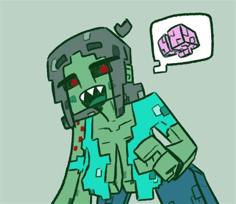 Minecraft Zombie Gal Doodle By Deterex525 On Deviantart
