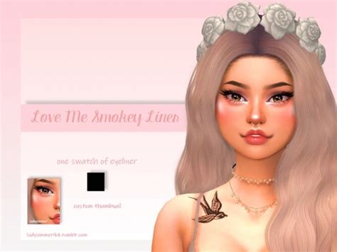 Love Me Smokey Liner By Ladysimmer94 At Tsr Sims 4 Updates