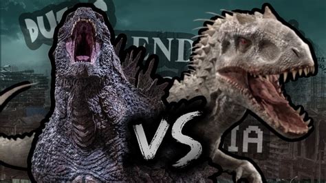 INDOMINUS REX VS GODZILLA RAP Jurassic World Dominion Vs