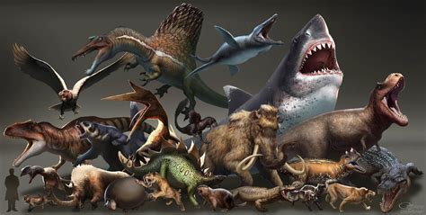 Arte Do Dia Paleontologia Incr Veis Animais Pr Hist Ricos Alec Silva