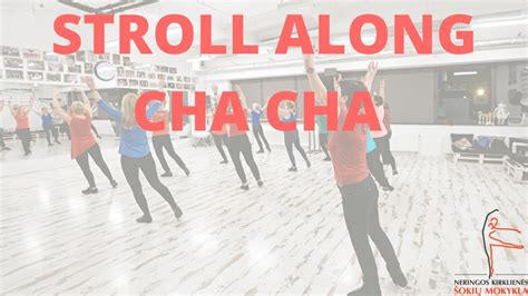 Stroll Along Cha Cha Line Dance Beginner Demo And Teach Ltu Youtube