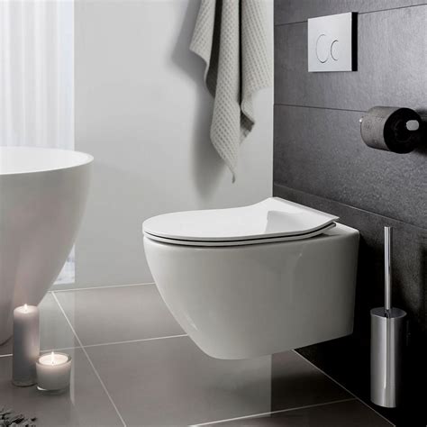 Crosswater Svelte Rimless Wall Hung Toilet Bathrooms Direct Yorkshire