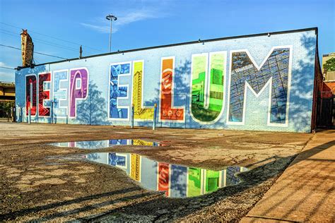 Colorful Deep Ellum Dallas Texas Mural Landmark Photograph By Gregory