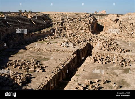 Sabratha Libya North Africa Roman Ruins Ampitheater 2nd Century A