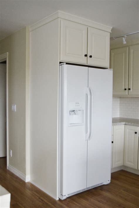 Creating a custom cabinet door. 36" x 15" x 24" Above Fridge Wall Kitchen Cabinet ...