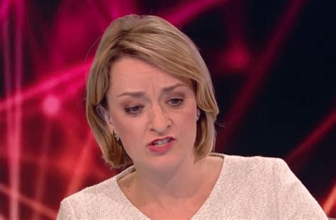 Bbcs Laura Kuenssberg Accidentally Says C Live On Air During