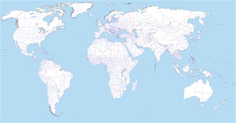 Blank Map Of All The Countries In The World