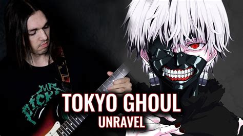 Tokyo Ghoul Unravel Opening 1 Guitar Cover Instrumental Youtube