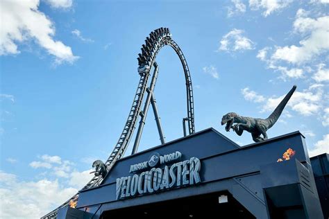 Universal Orlandos Jurassic World Velocicoaster Set To Open This Week