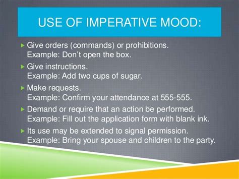 Example sentences with the word imperative. imperative-mood-4-638.jpg?cb=1393513508 (Dengan gambar)