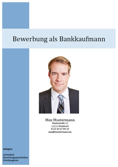 Bewerbung Deckblatt Erstellen Kostenlos Download - smashtopp