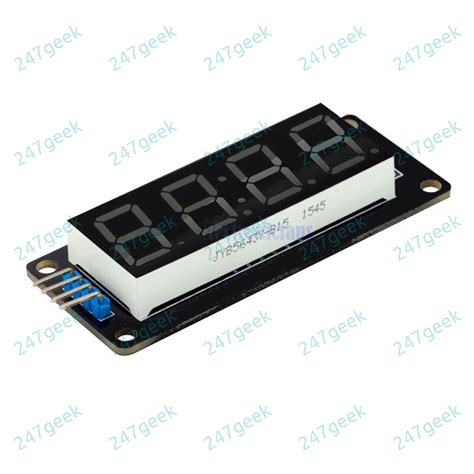🇬🇧 Tm1637 4 Digit White 056 7 Segment Led Display Module Arduino