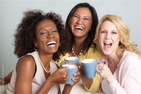 Women Drinking Coffee