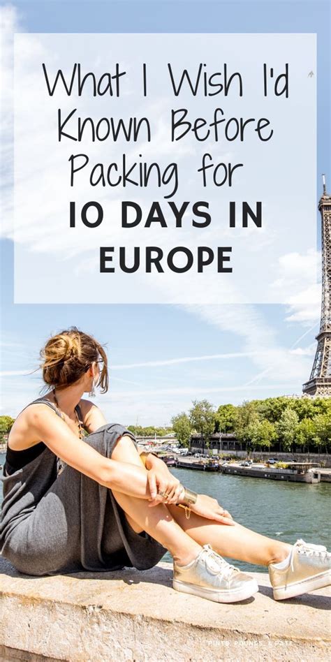 Packing For A Long Trip To Europe In 2020 Europe Packing List Europe