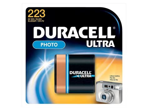 DURACELL DL223ABPK Battery 223 Lithium 6V Newegg Com