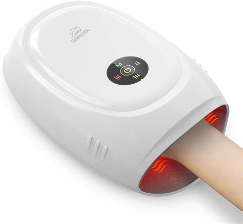 Snailax Upgraded Hand Massager With Heat Cordless Hand Massager Tool Bluetooth Speaker Ts