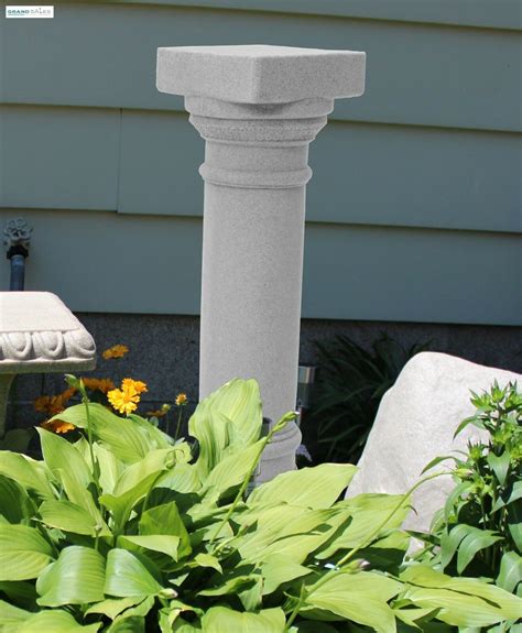 Greek Column Stand Outdoor Plant Flower Pedestal Garden Statue Yard