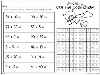 Worksheet on tens and ones. First Grade Math - Topic 10; Adding Tens and Ones by Humble Bee-ginnings