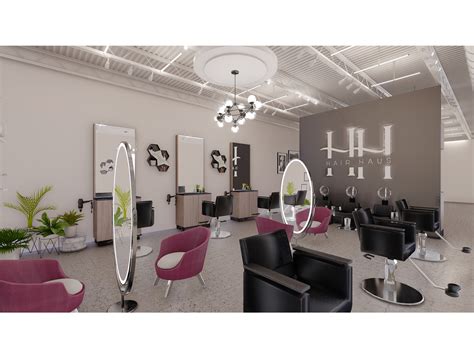 Salon Interior Design And 3d Visualization By Sadi Mohammed On Dribbble