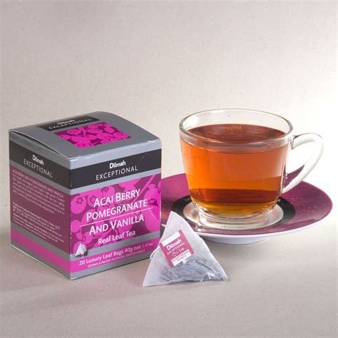 Fernando and his sons, passionate about tea and making business a matter of human service. Dilmah - Acai Berry with Pomegranate and Vanilla ...