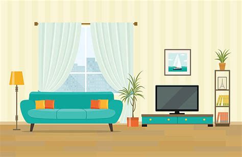 Big Living Room Clip Art At Vector Clip Art Online Royalty Images And