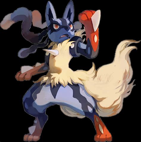 Download Lucario Pokemon Fighting Stance Wallpapers Com