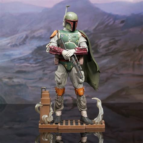 Star Wars Return Of The Jedi Boba Fett Milestone Statue Scale 16 Endormoonstore