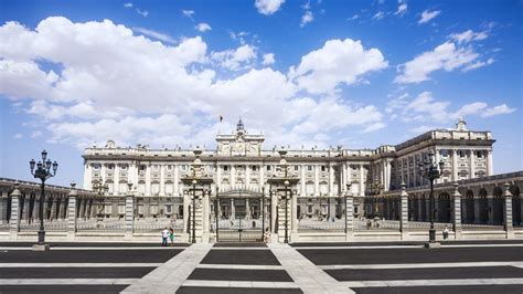 Royal Palace Of Madrid One Of The Largest And Most Beautiful Castles
